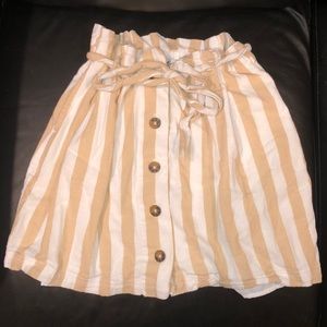 Hollister Striped Skirt